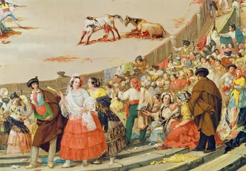 Der Stierkampf (Detail)